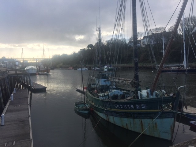 Port Rhu image sombre